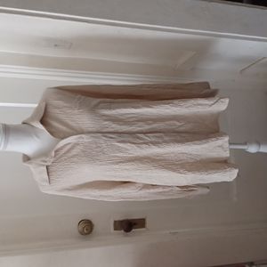 Stone Pocket Front Oversized Shirt